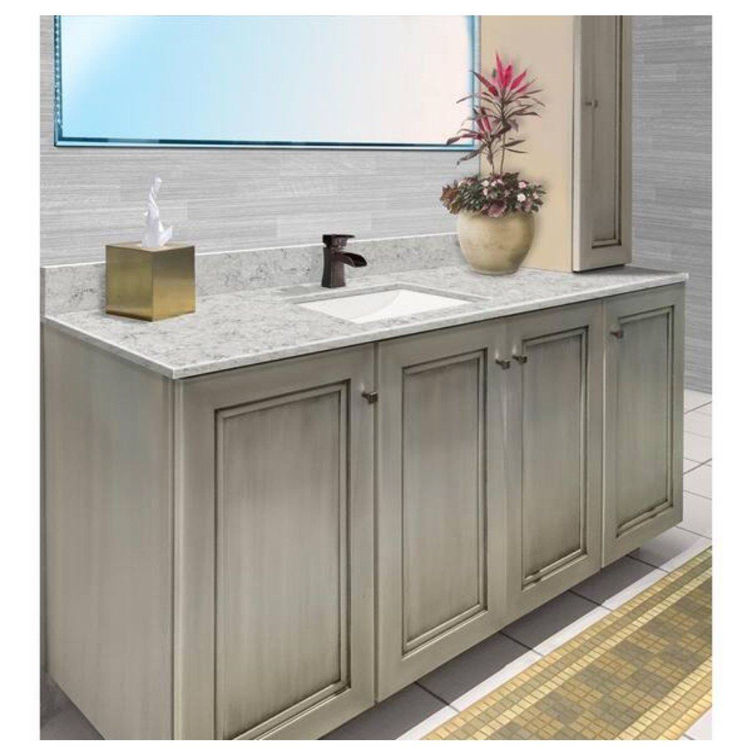 New Silestone 34 in. W x 22.25 in. D Quartz