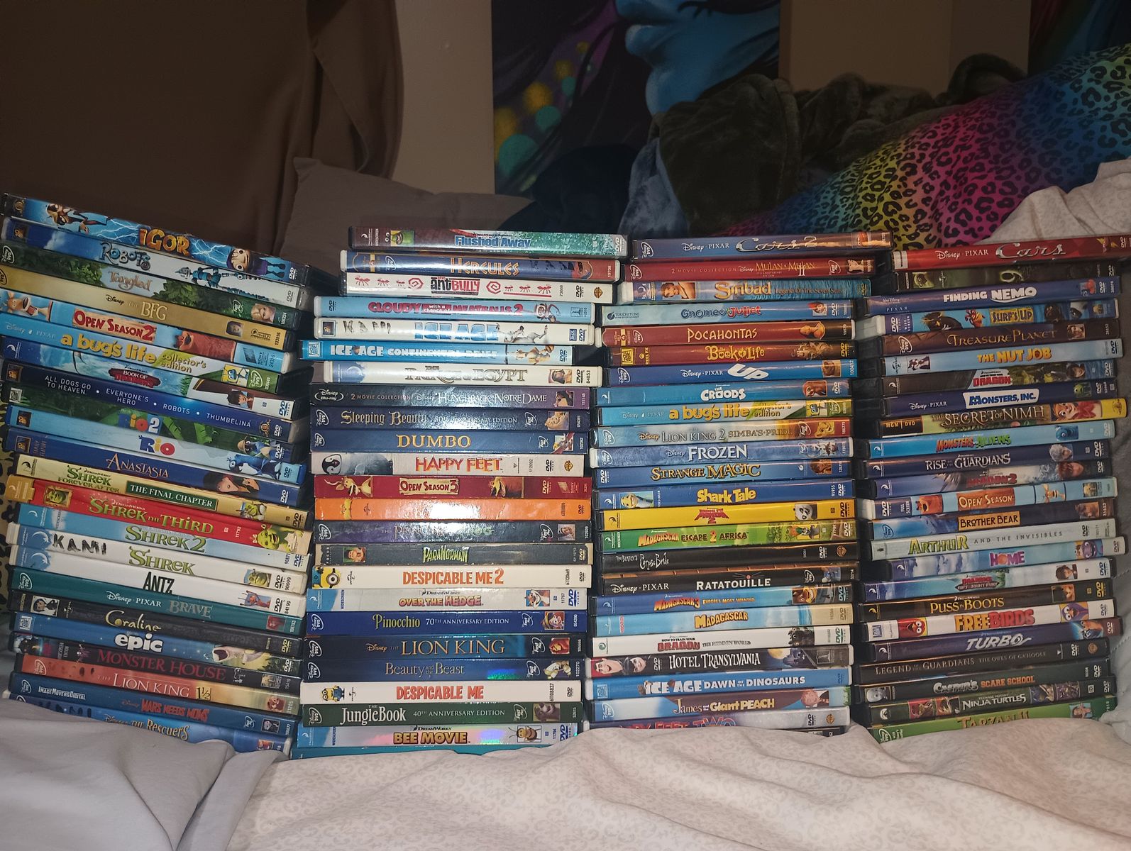 DVD's and some blue rays