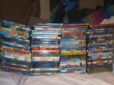 DVD's and some blue rays