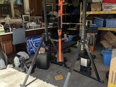 Multi-Function Power Rack and Squat Stand with Pull-Up Bar