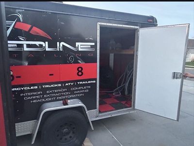 Mobile detailing trailer