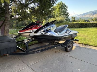 Honda Jet-Skis and Trailer