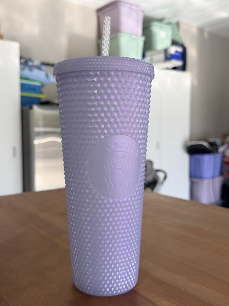 Starbucks Studded Lavender Cold Cup