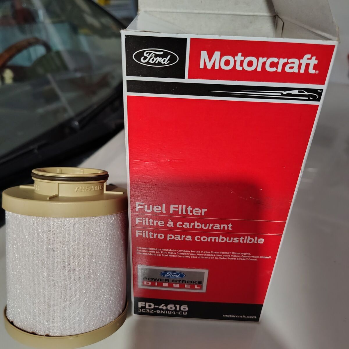 6.0 Power stroke Inline fuel filter