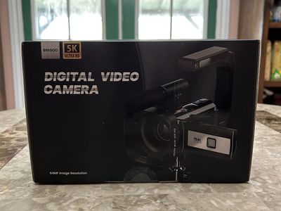 $105 - 5K Vlogging Camera Camcorder