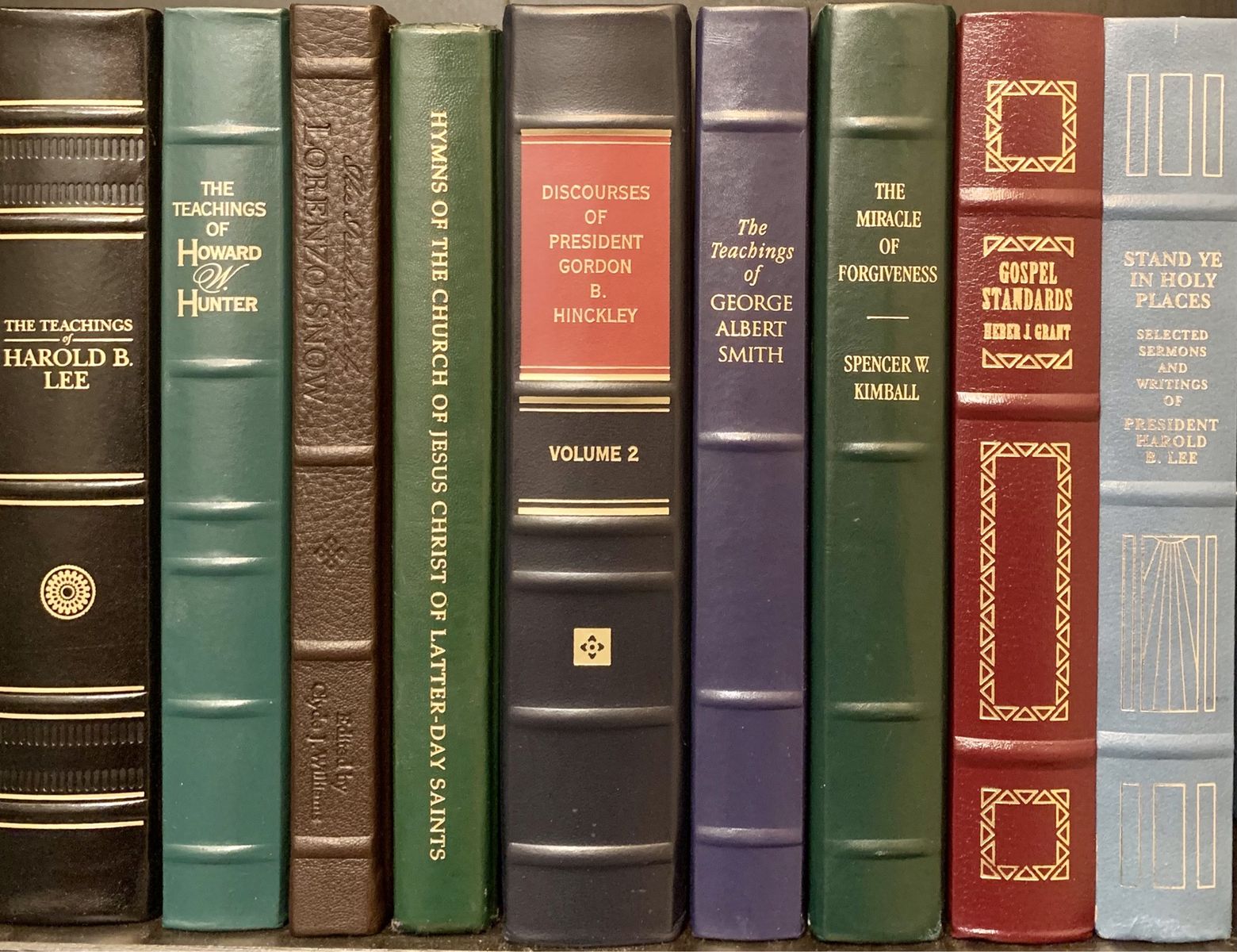 Leather Bound LDS Church Gift Books