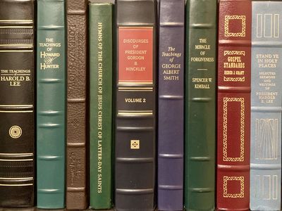 Leather Bound LDS Church Gift Books