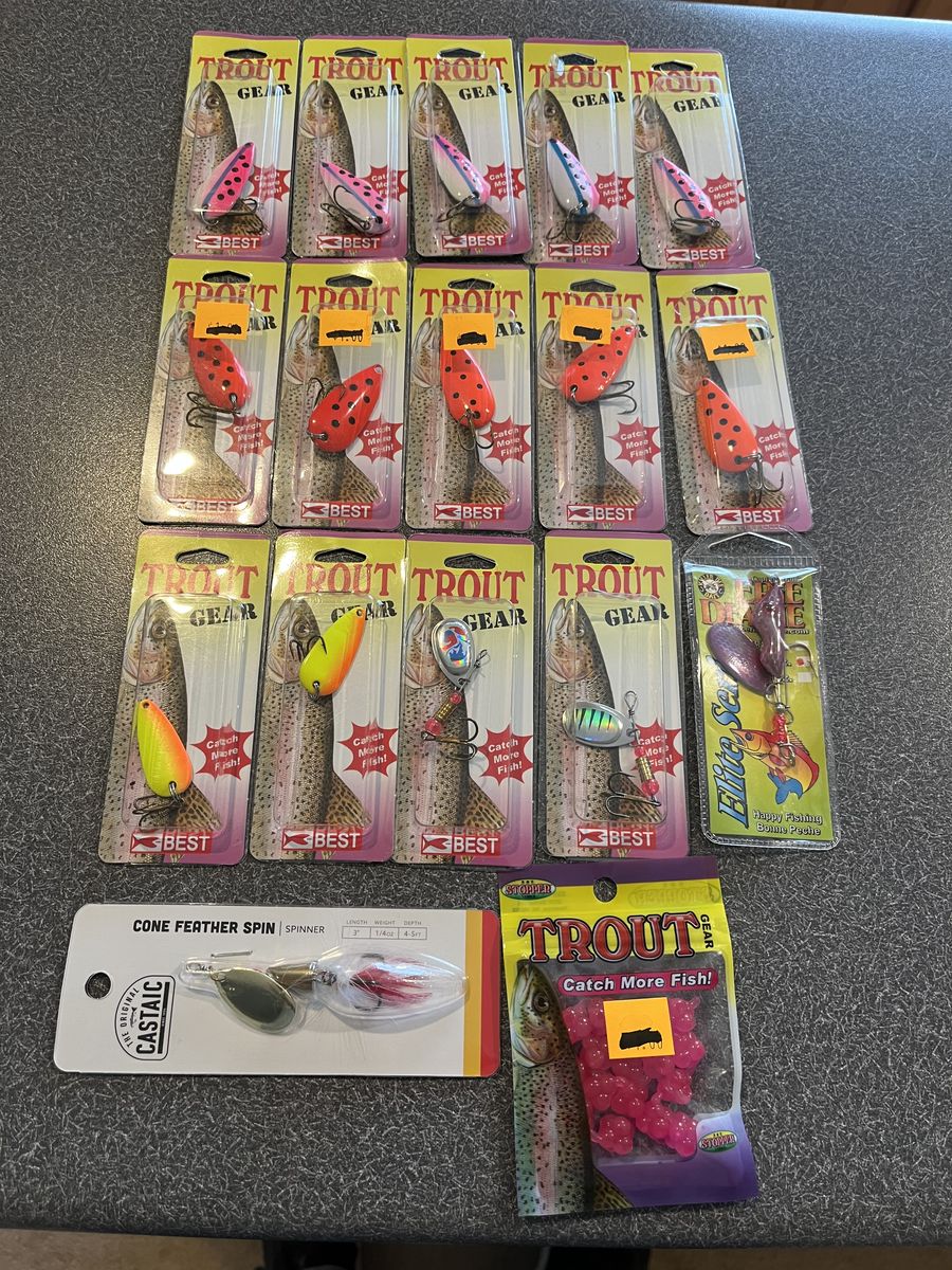 New Spoons & Spinners Only $15