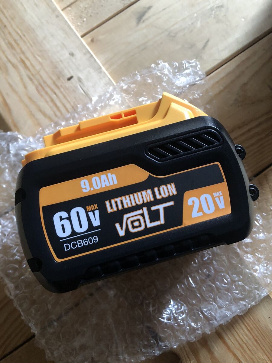 DCB609 20V/60V For Dewalt FLEXVOLT 9Ah 180Wh Lithium-Ion Battery