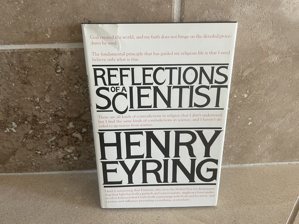 Reflections Of A Scientist By Henry Eyring 1983 ed