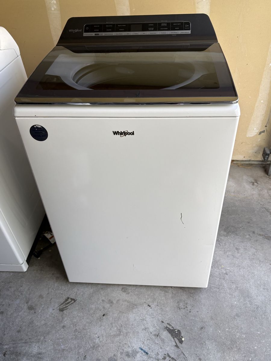 Whirlpool Top Loader And Electric Dryer Set