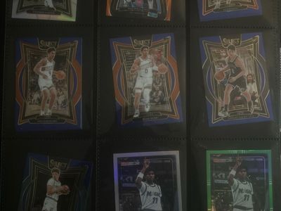 Assorted NBA Basketball Trading Cards Lot Panini Select Optic Hoops