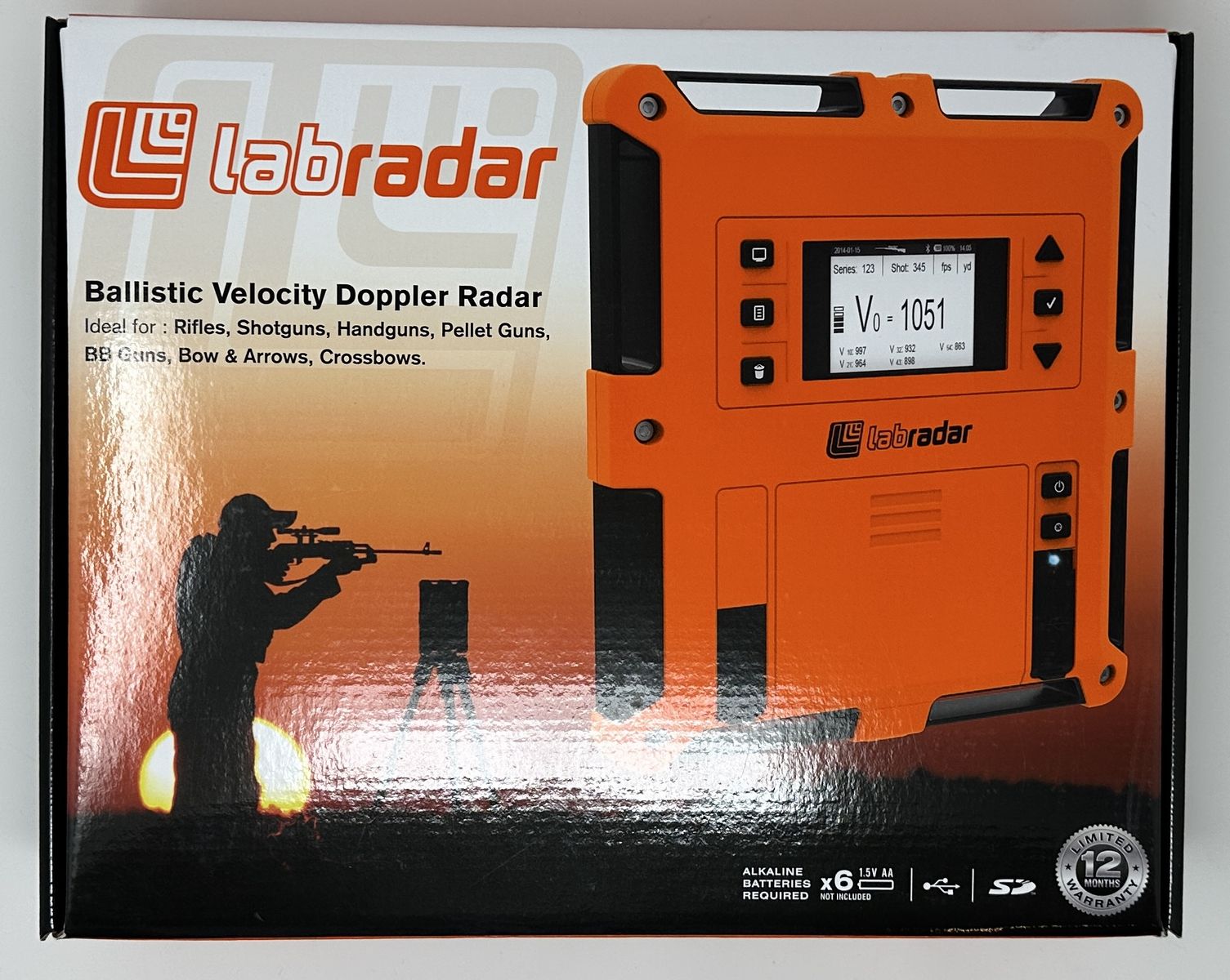 LabRadar Doppler Radar Chronograph