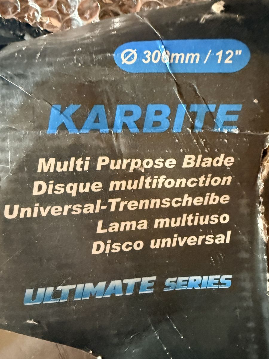 Karbite Ultimate Series 12" Multi-Purpose Saw Blade - OX Power & Performance