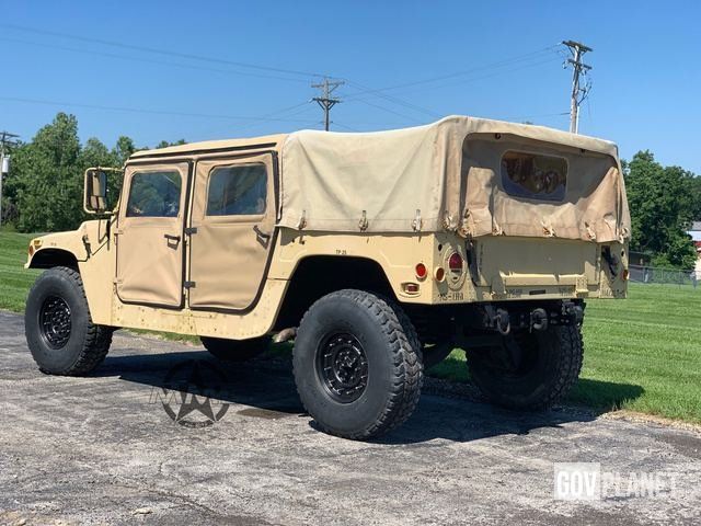 4 Door HMMWV Tan Cargo Cover