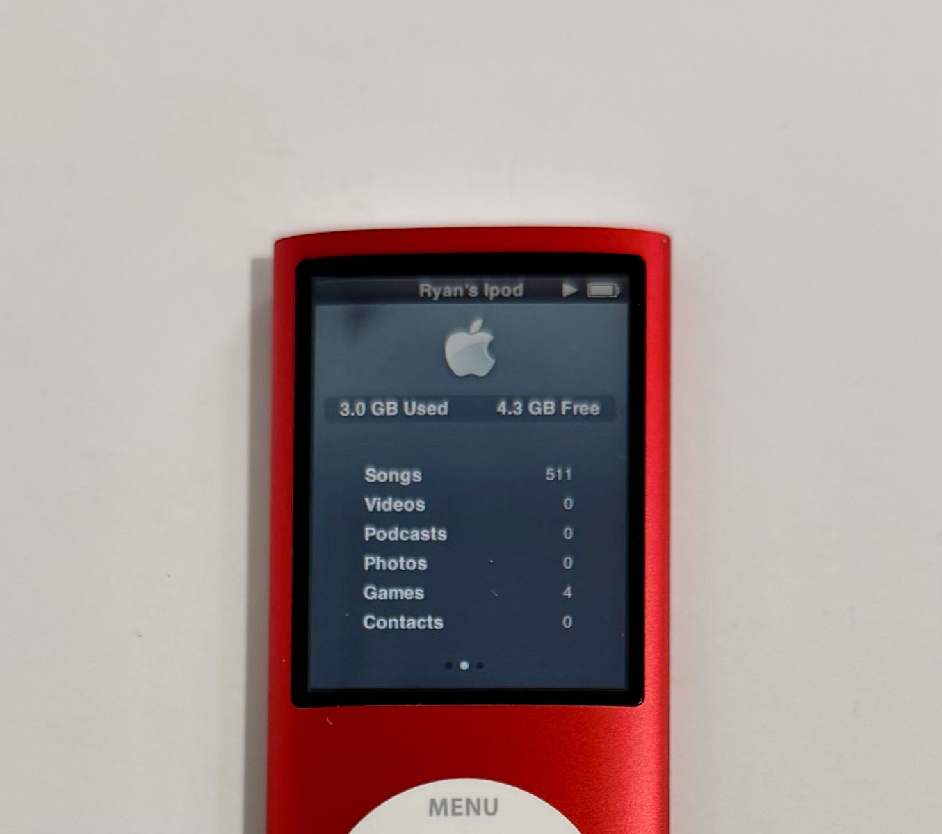 iPod Nano 4th Gen