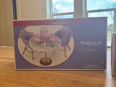 American Girl Truly Me Kitchen Table for Two Set