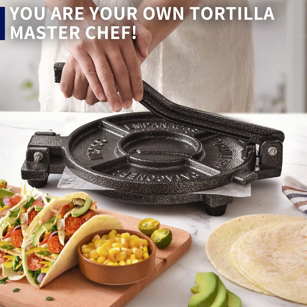 Heavy duty tortilla press for sale
