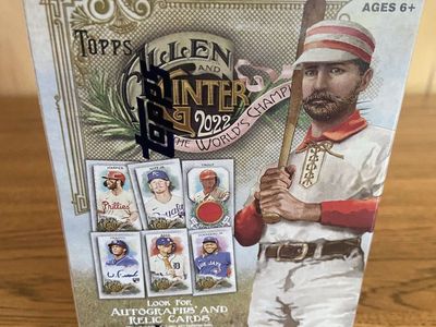 2022 Topps Allen & Ginter Baseball! Factory Sealed Box Contains 48 Total Cards! $180.00