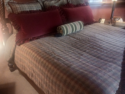 custom King and Queen bedding