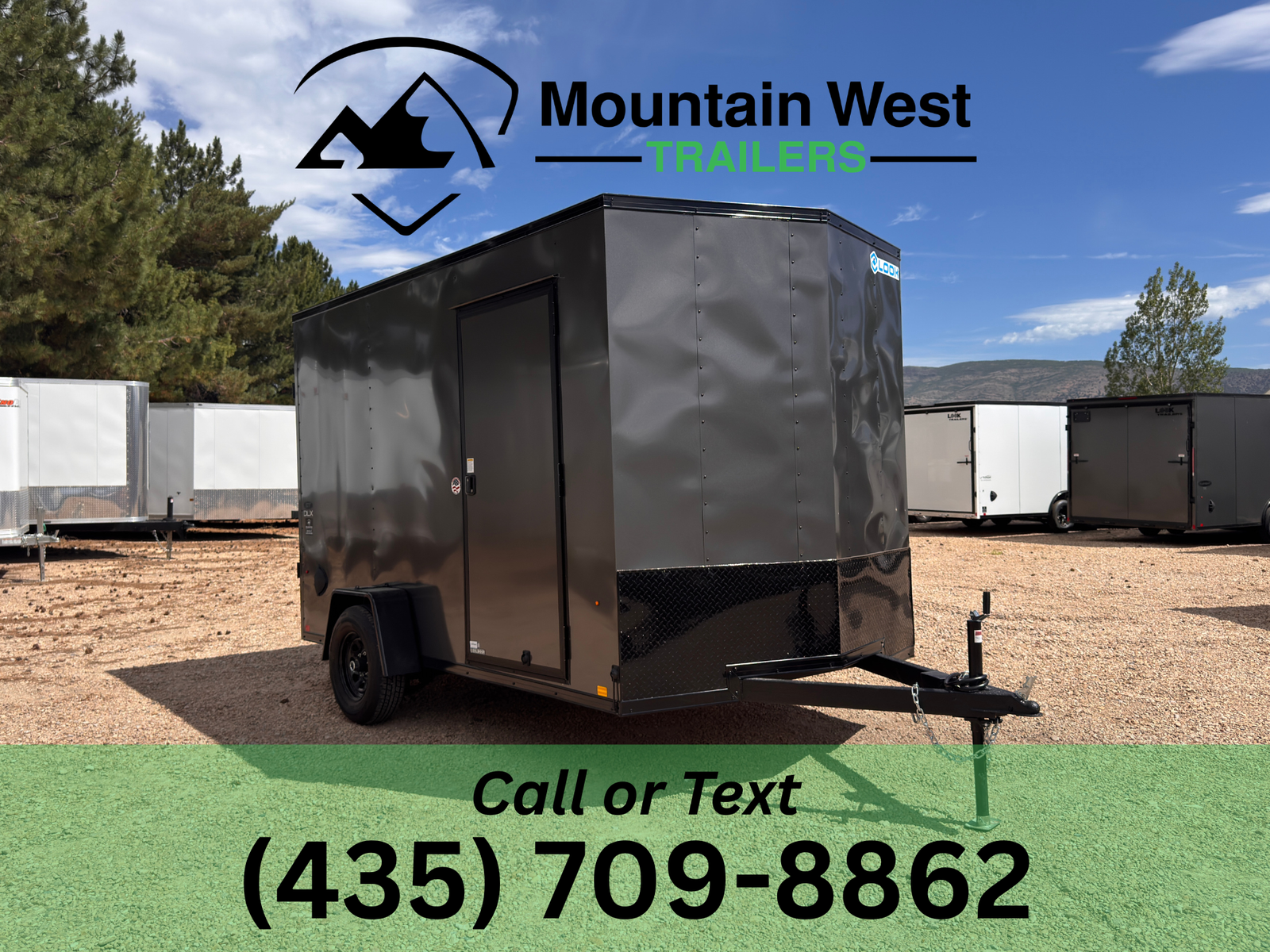 2026 Look ST DLX 7X12 Enclosed Cargo Trailer