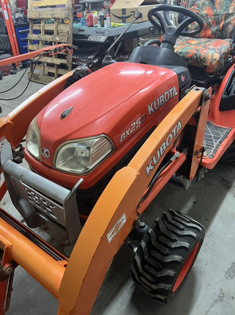Kubota With Backhoe And Loader