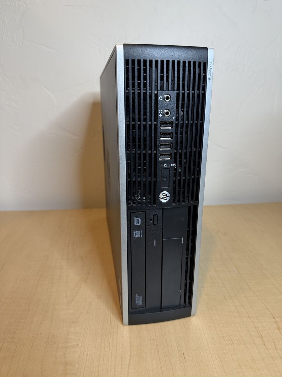 HP Compaq 6200 Desktop Computer with Windows 10