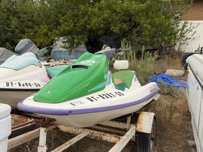 Two 1994 Seadoo Jet Skiis and 2 place trailer