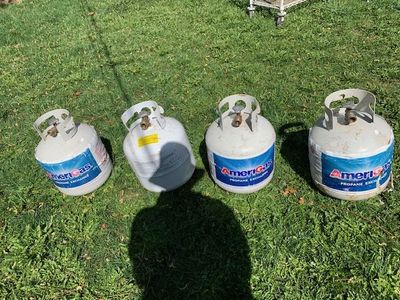 AmeriGas propane exchange tanks