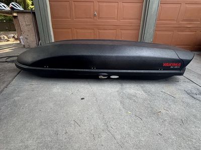 Yakima SkyBox 16 Cargo Roof Box - Black, Used for Extra Storage
