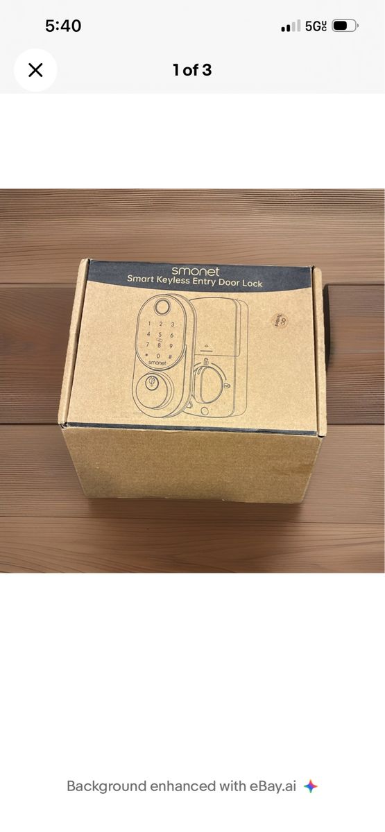 SMONET Smart Keyless Entry Door  Lock New