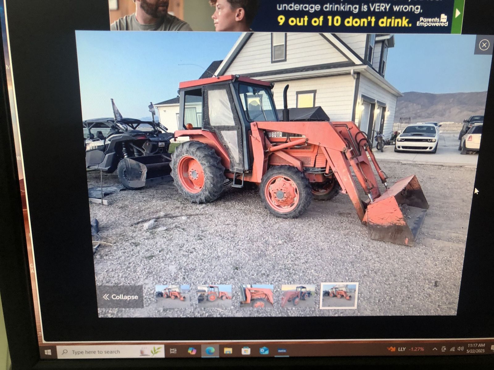 Kubota 4x4 51 horse power