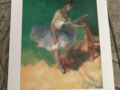 Ballerina Print By Hua Chen