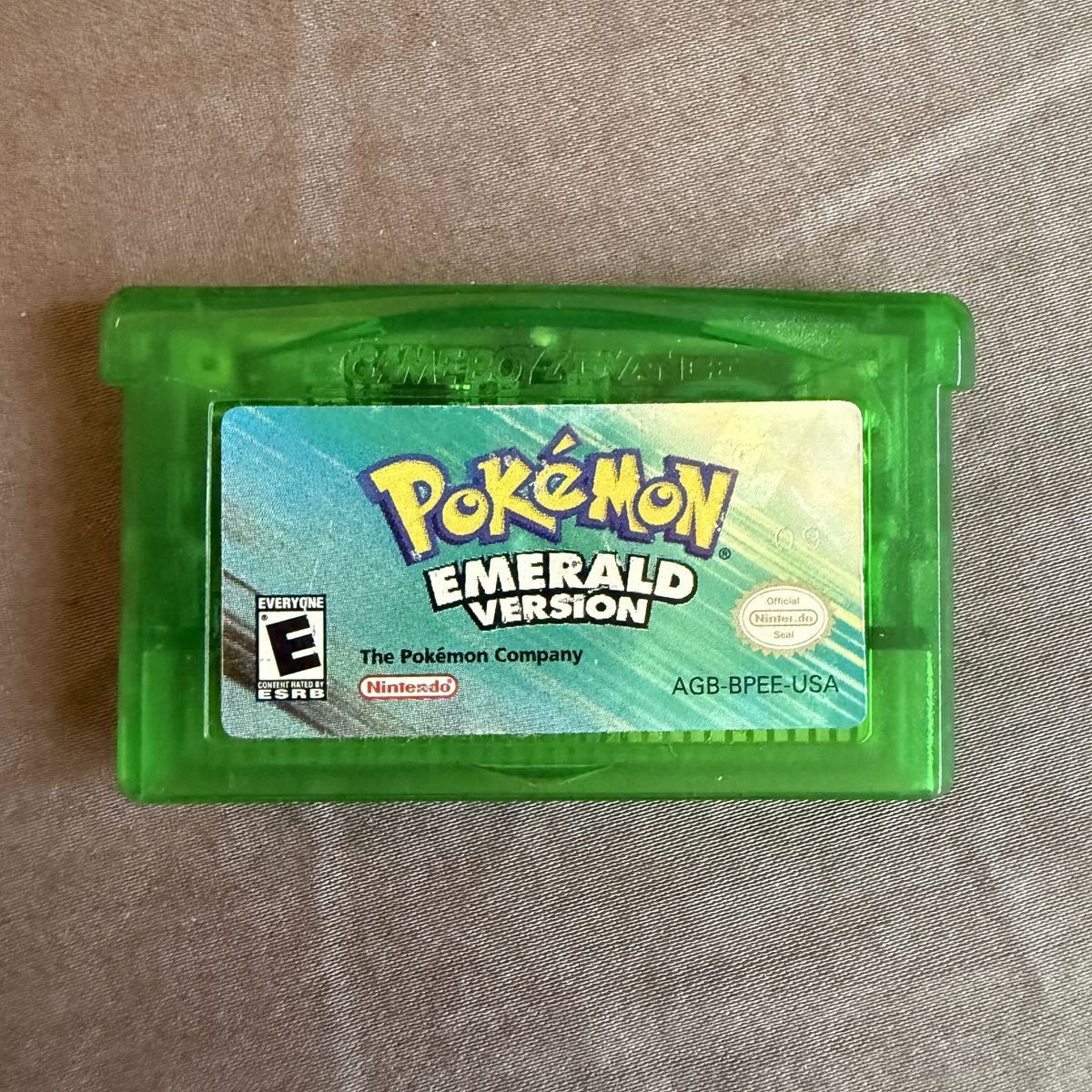 Pokemon Emerald Version Game Boy Advance Authentic Cartridge (AGB-BPEE-USA)