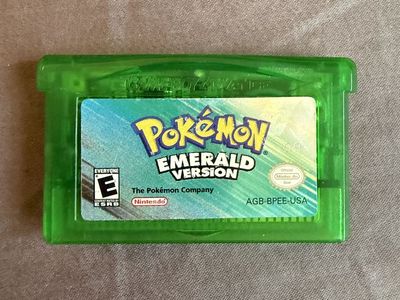 Pokemon Emerald Version Game Boy Advance Authentic Cartridge (AGB-BPEE-USA)
