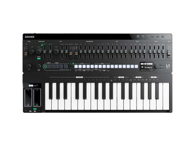 Donner L1 Analog Synthesizer w/ Kb-32m Detachable Midi Keyboard