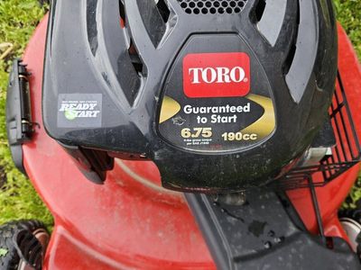 Toro Recycler 22" 190cc Gas Self Propelled Lawn Mower with Bag - Guaranteed to Start Briggs & Stratton Engine