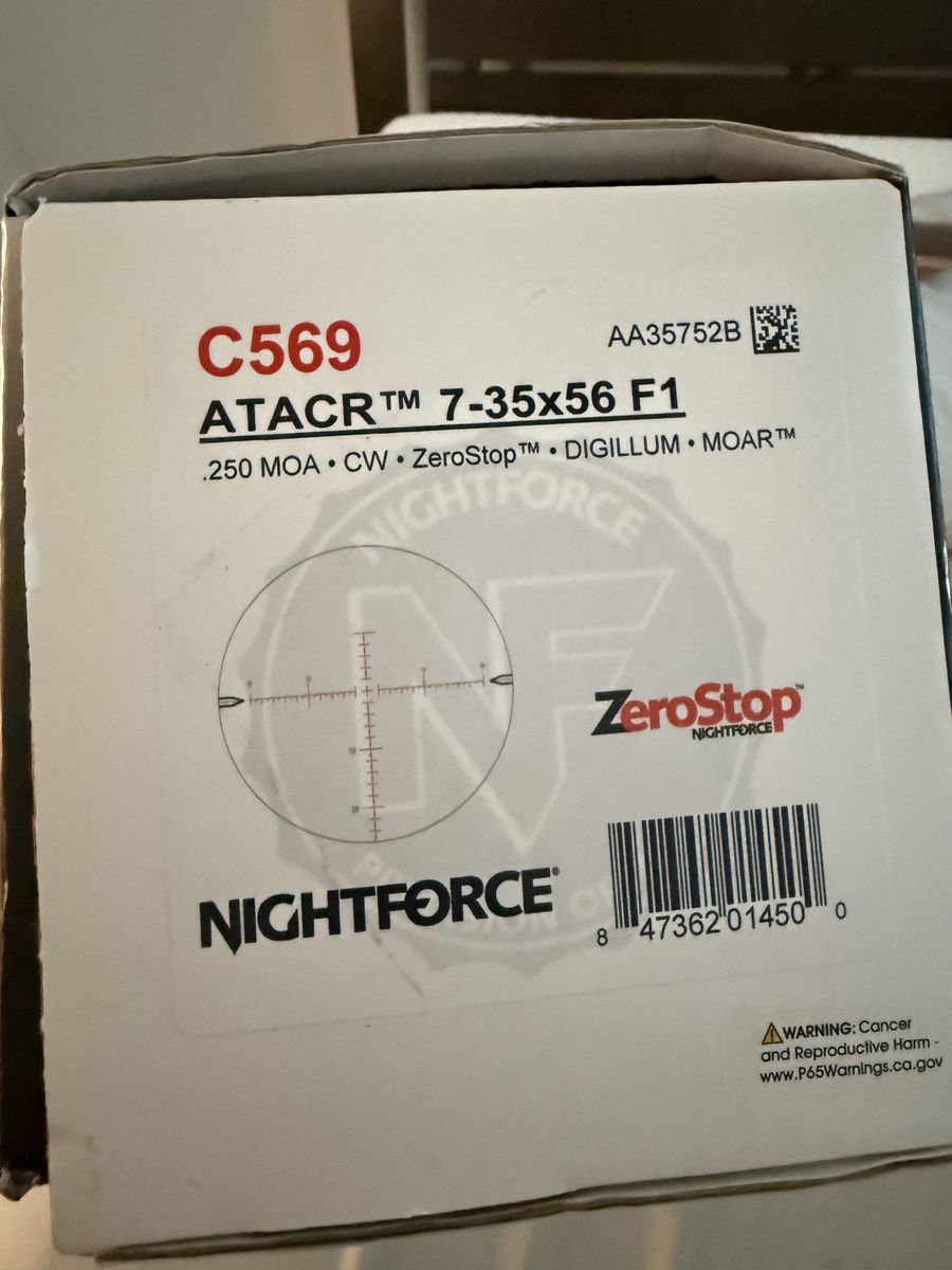 Nightforce ATacr 7-35x56 F1  MOAR