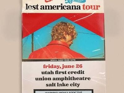 2 tickets to MGK/wiz lost Americana tour - lawn tickets