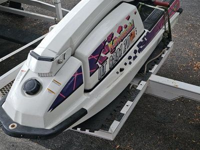 Kawasaki Jet Ski 2Xi wave runner and Stand-Up Jet Ski on Trailer