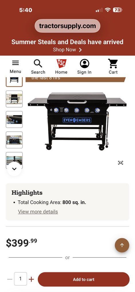 Grill FiVe Burner High Quality See Pics