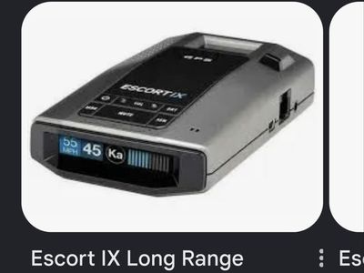 Escort ix radar detector