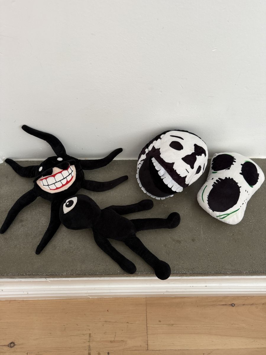 Roblox Doors Plush Lot of 4 - Screech, Seek, Rush, & Ambush Plushies