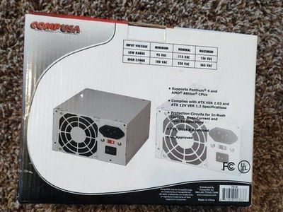 computer power supply atx 300w new in box