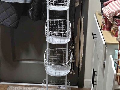 White decorative shelf