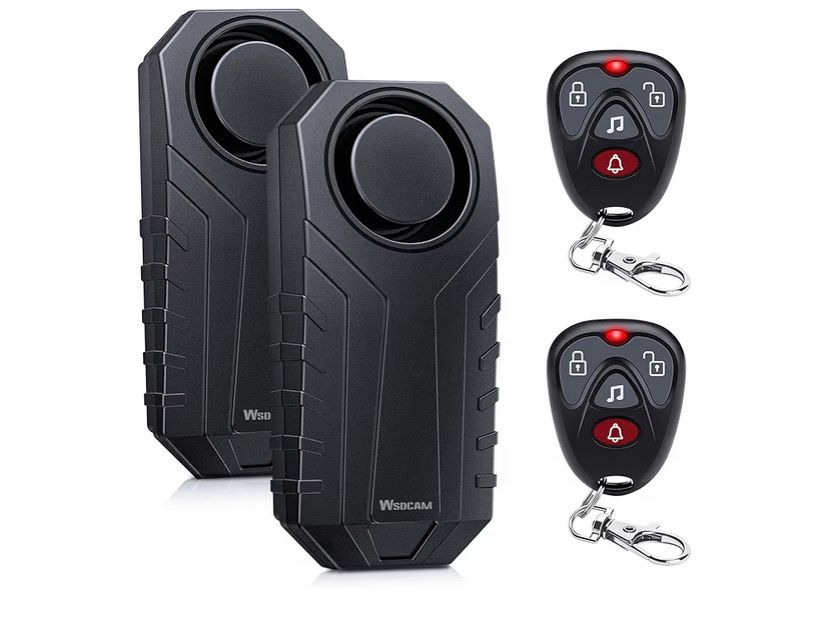 Anti-theft vibration sensor motorcycle alarm