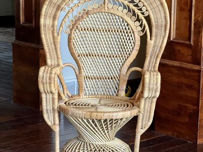 Vintage Peacock ChaIr