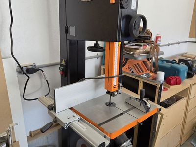 Grizzly 17" 2HP Bandsaw G0513ANV Anniversary Edition with Upgraded Guides & Fence