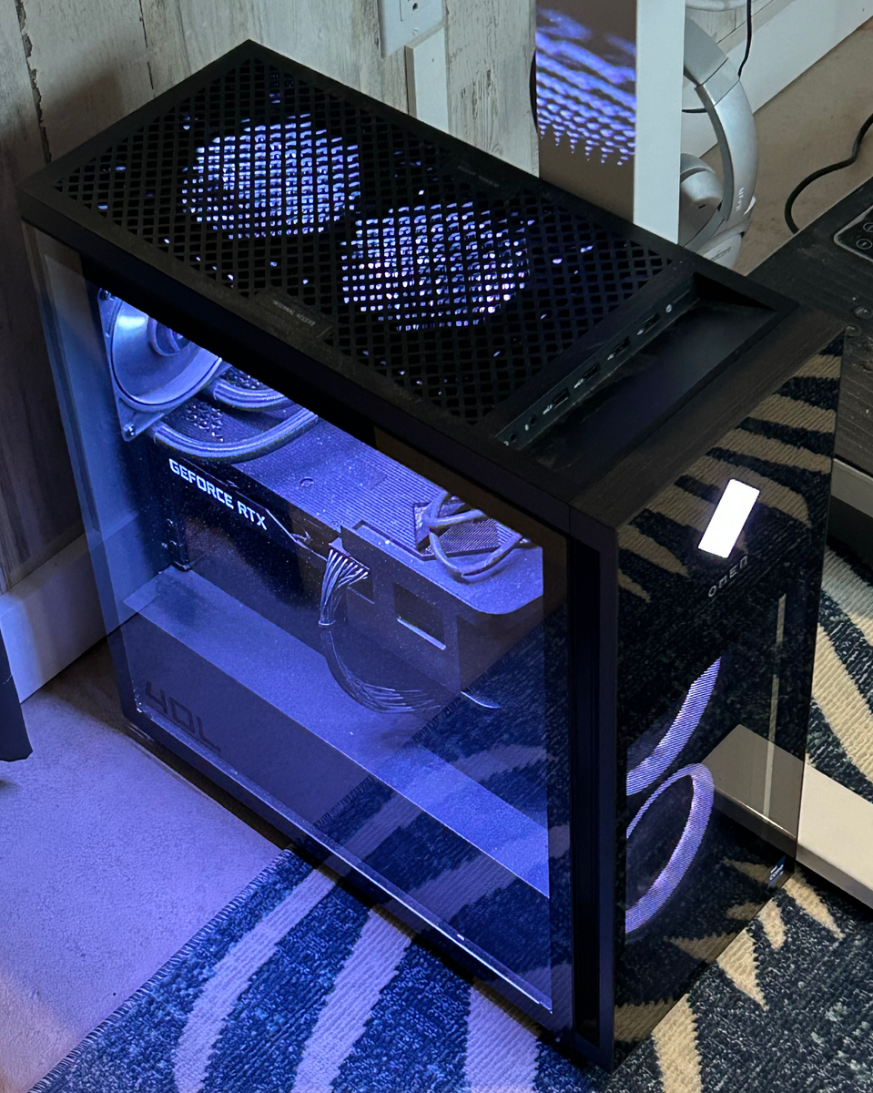 HP-OMEN_2022 HP-40L Gaming CPU including curved 36” Monitor, plus additional upgrades