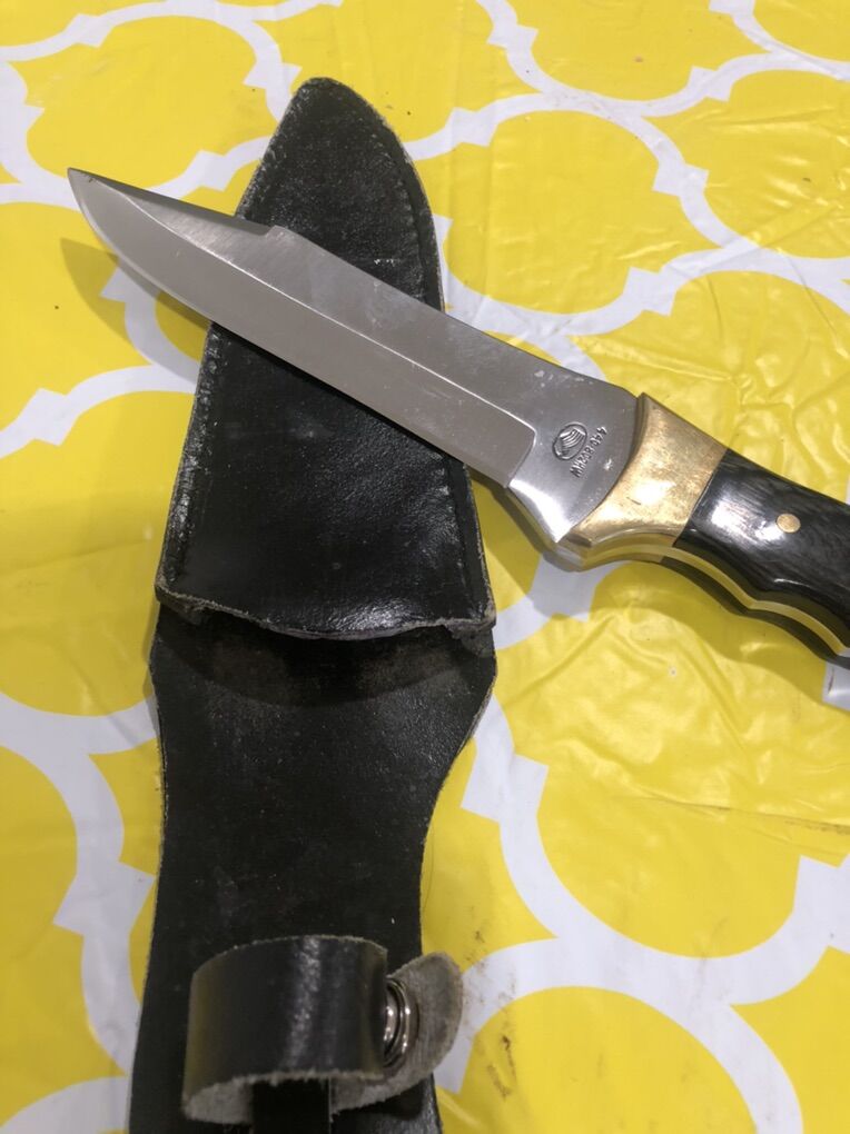 HANDMADE D2 PARKA WOOD CUSTOM LARGE BOWIE KNIFE